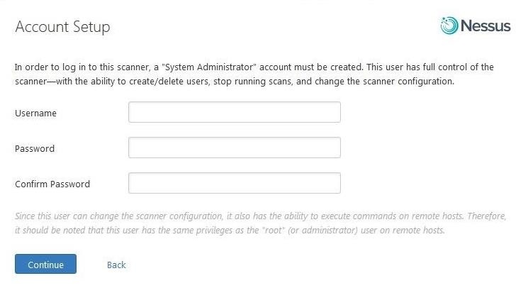создать учетную запись