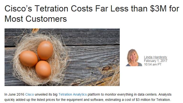 Сколько стоит Cisco ACI и Tetration