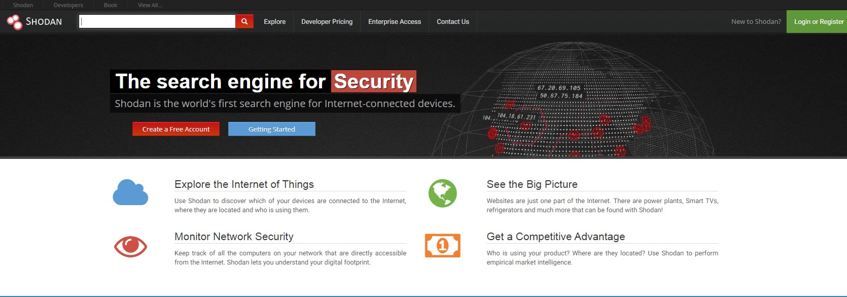 Как пользоваться Shodan