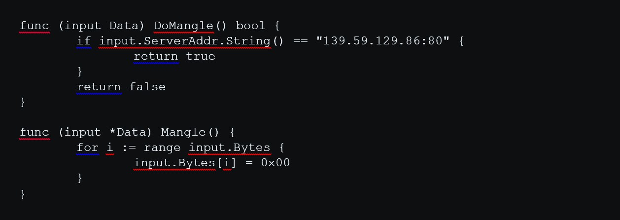 Пример изменения (подмены) трафика с помощью Trudy