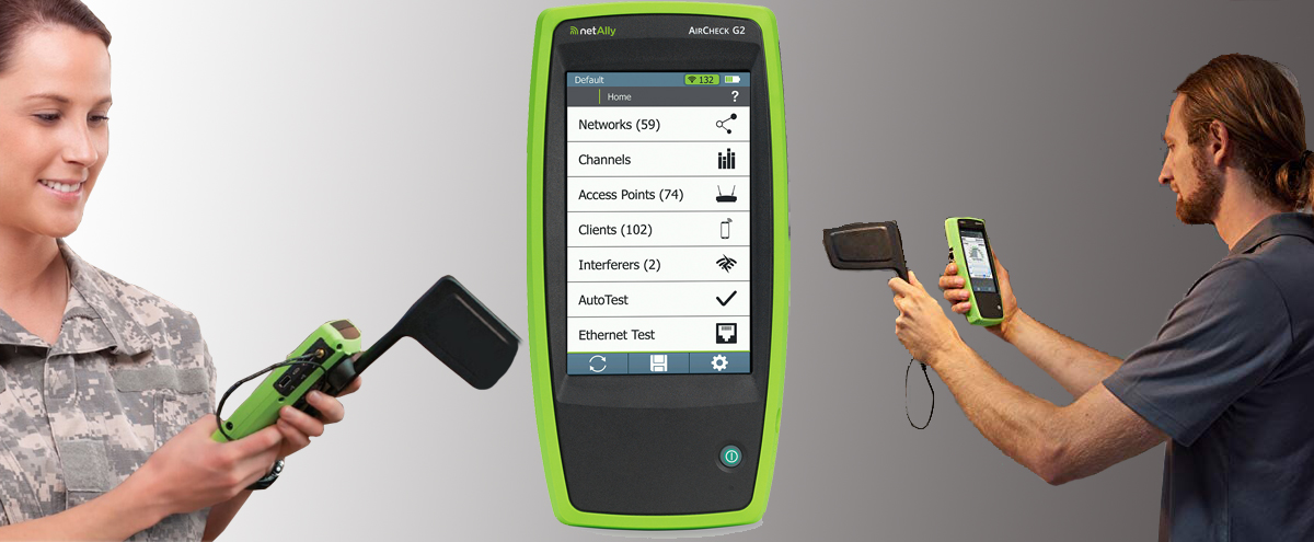 Функциональные возможности тестера NetAlly AIRCHECK-G2