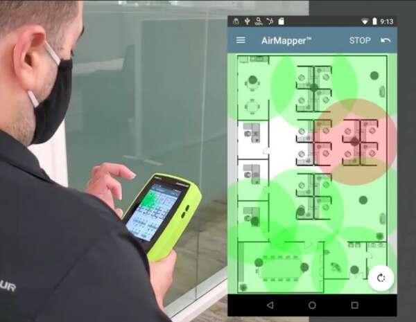 Инженер компании NetAlly продемонстрировал удобство и простоту обследования Bluetooth сетей