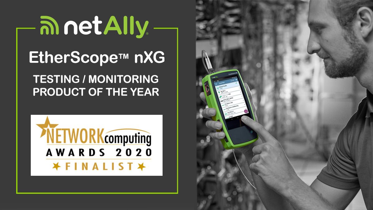Анализатор проводных и беспроводных сетей NetAlly EtherScope nXG